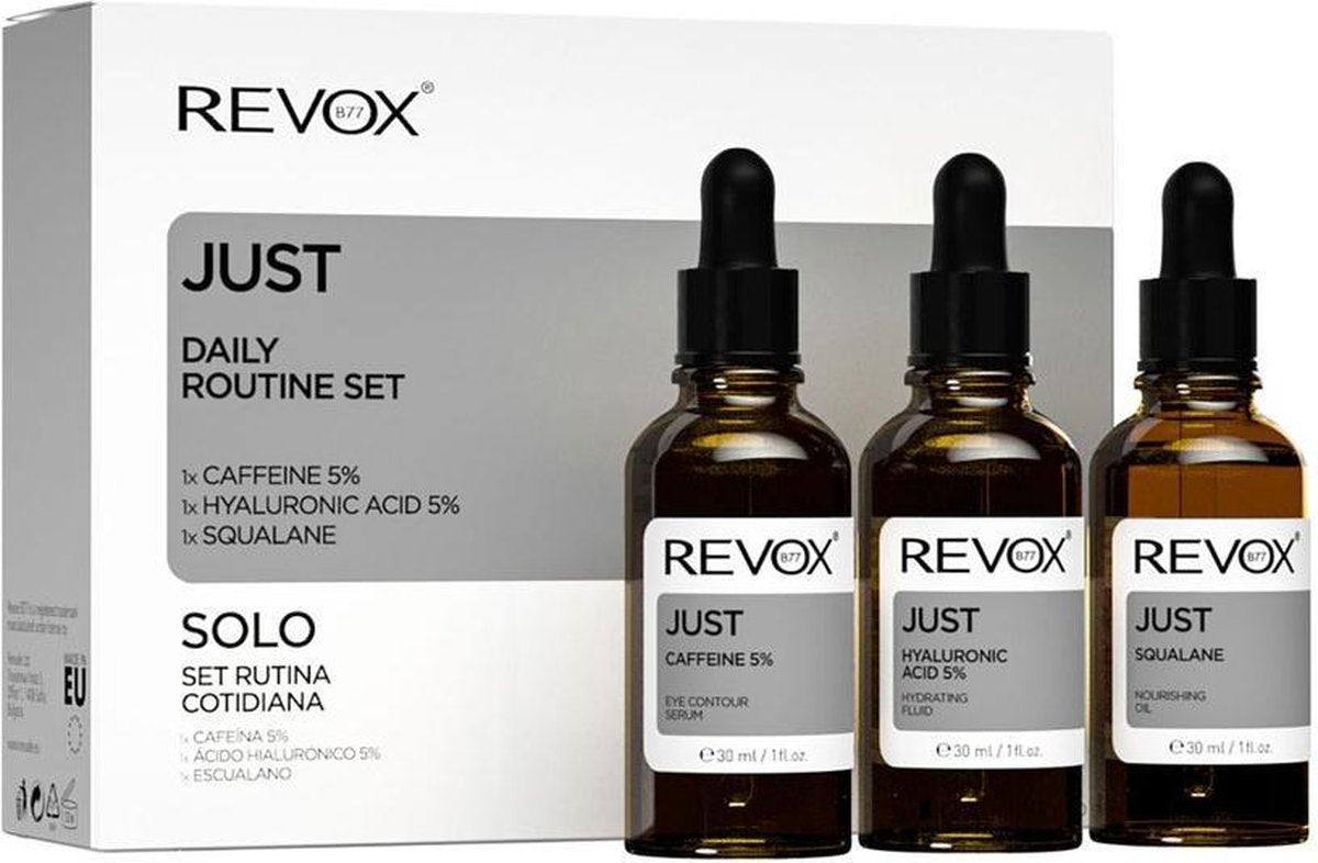 Revox Just Daily Skincare Routine Set 3x30ml.