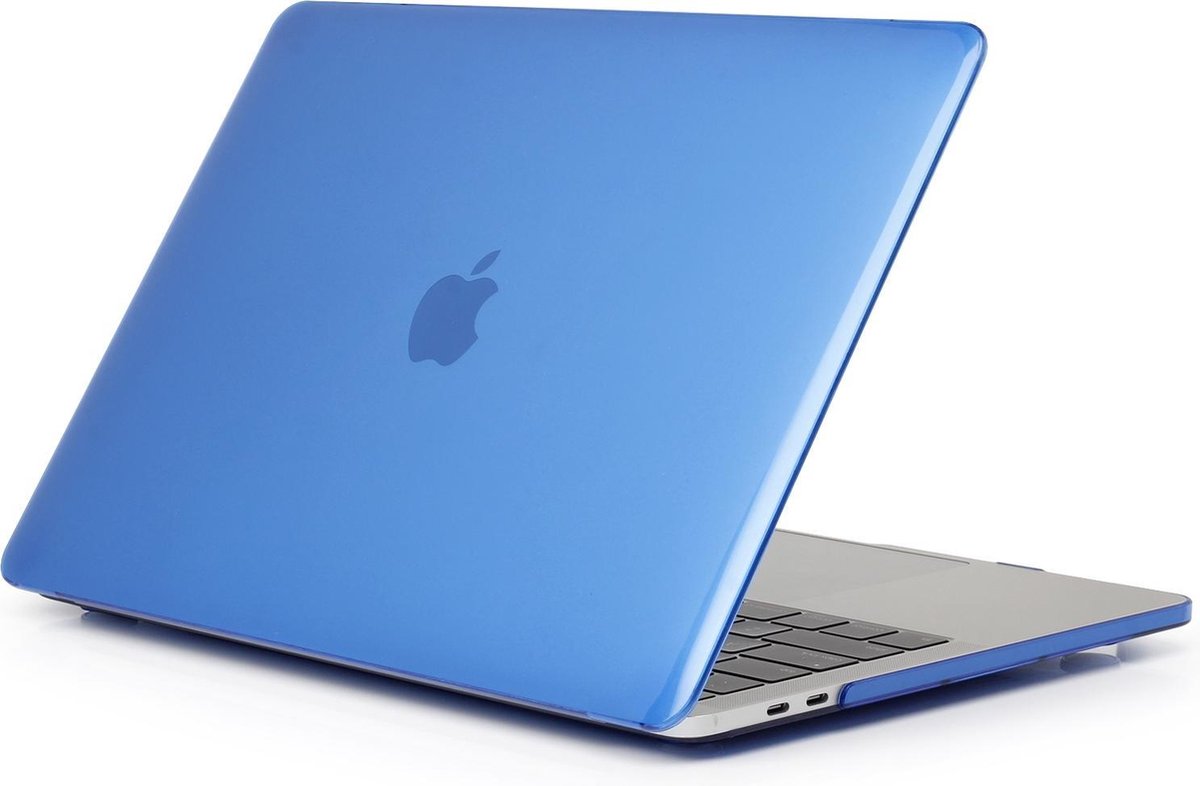 Mobigear Hard Case Crystal Blauw Macbook Pro 13 inch Thunderbolt 3 (USB-C)
