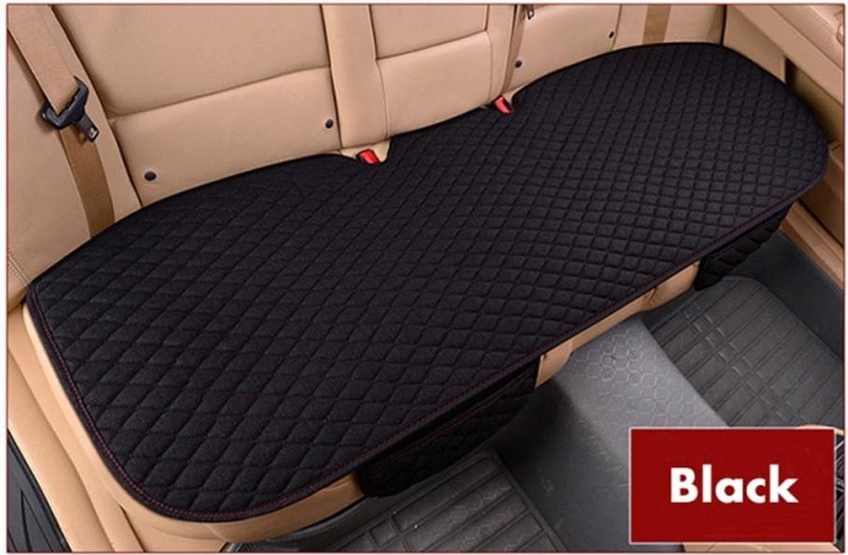 Autostoelhoes - Achterkant 1 stuk - Auto Accessories - Autohoes - Stoelhoezen Auto - Autostoel beschermer - Zwart - 133x49CM - Universele