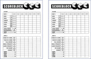 Yahtzee Scoreblok - 200 vellen | Spel voor op Reis | Scoreblock | Spelletjes | Dobbelspellen | Spelaccessoires