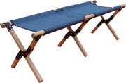 Nigor Buzzard Bench Denim Bank - Camping - Opvouwbaar - Beuken hout