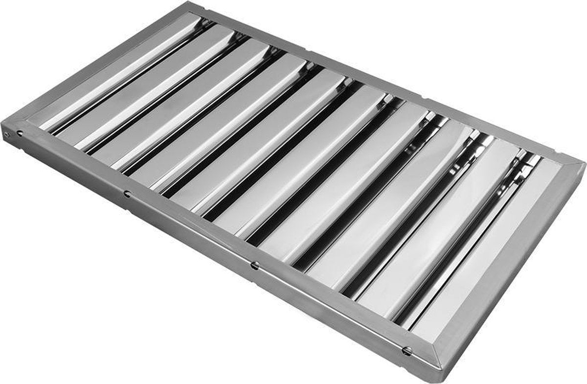 Lamellenfilter 300x500x25mm voor Horeca Afzuigkap