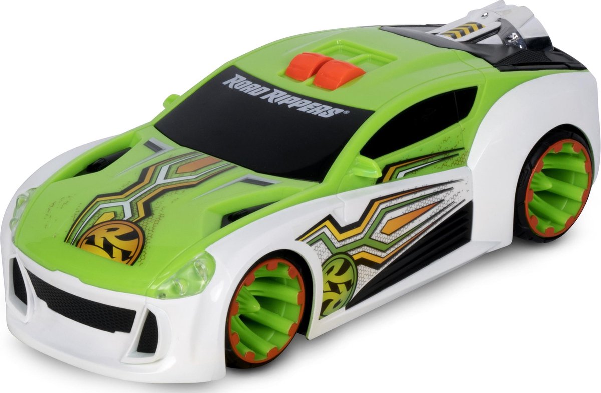 Nikko – Road Rippers Maximum Boost – Gemotoriseerde Speelgoedauto met Licht & Geluid – Groen