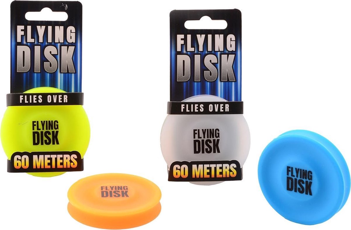 Flying disk blauw