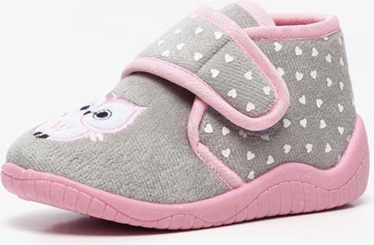 Thu!s kinder pantoffels uil - Roze - Maat 26