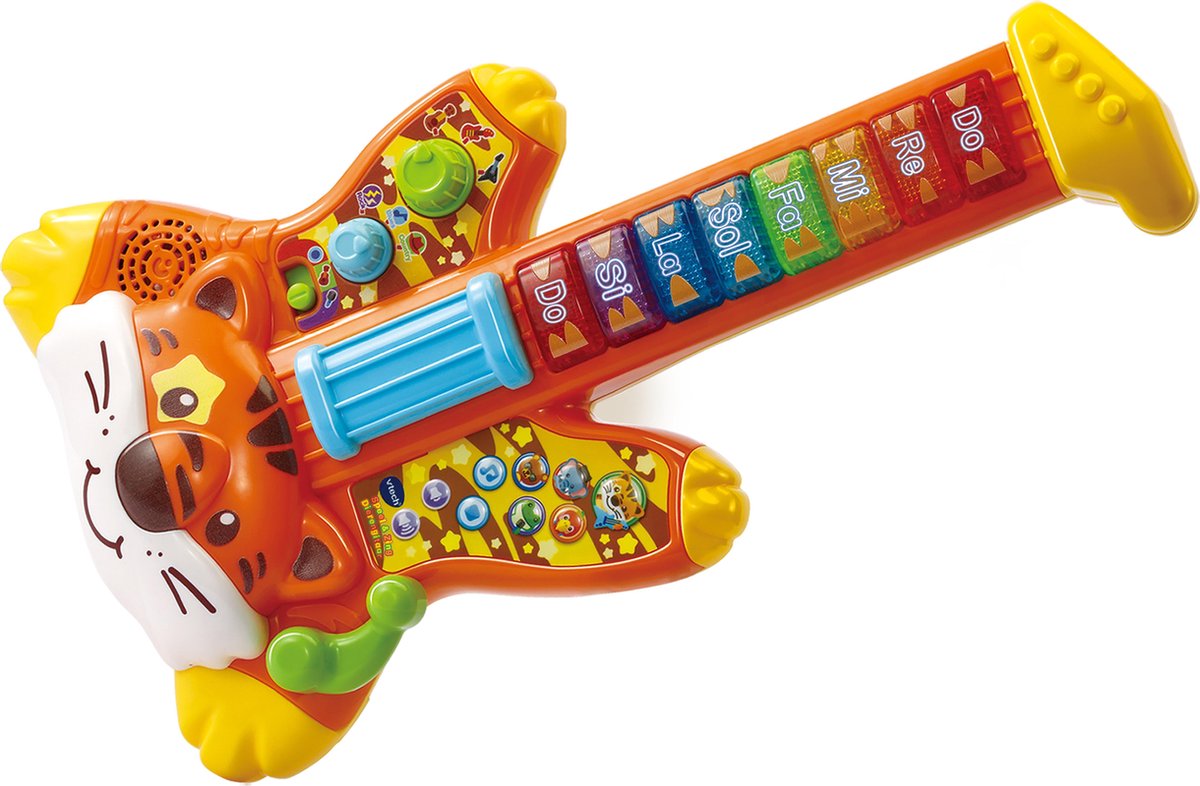 VTech Speel & Zing Dierengitaar - Educatief Babyspeelgoed