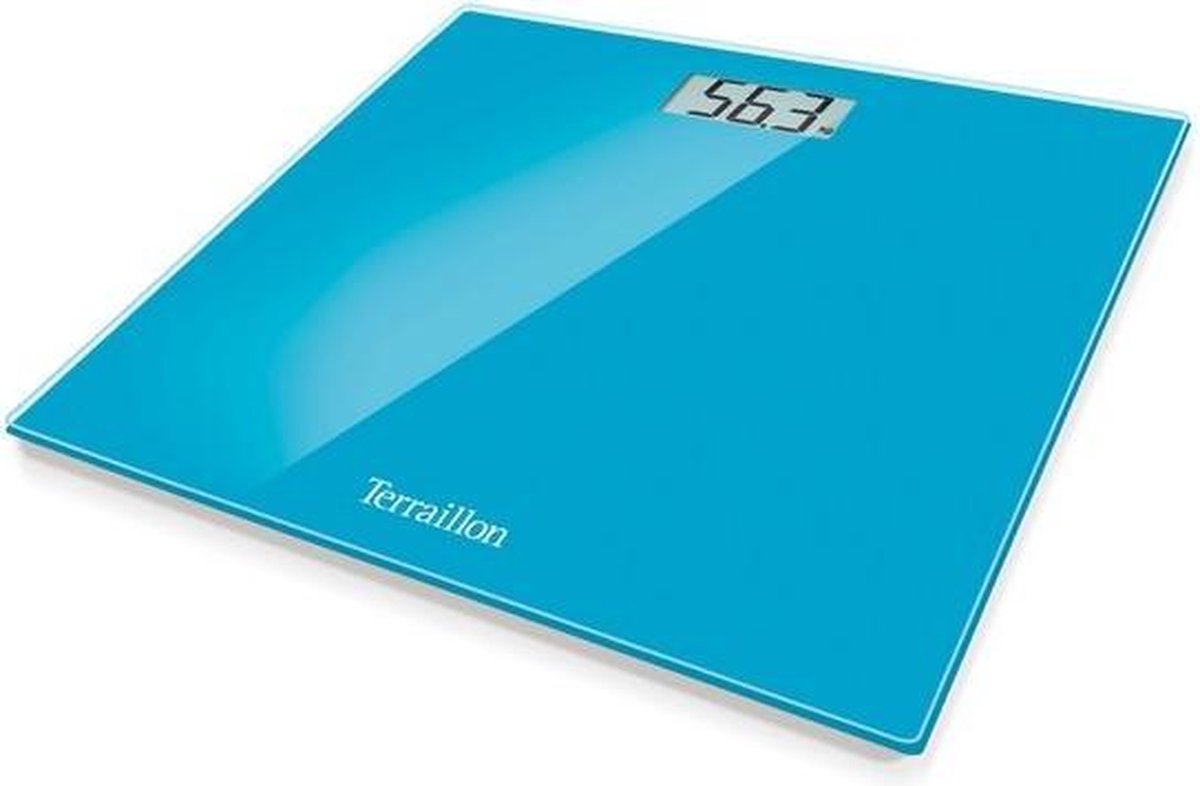 Terraillon TX1500 Elektronische weegschaal Vierkant Blauw