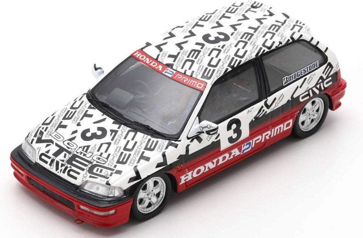 Honda Civic EF9 #3 S. Nakajima Test Suzuka 1990