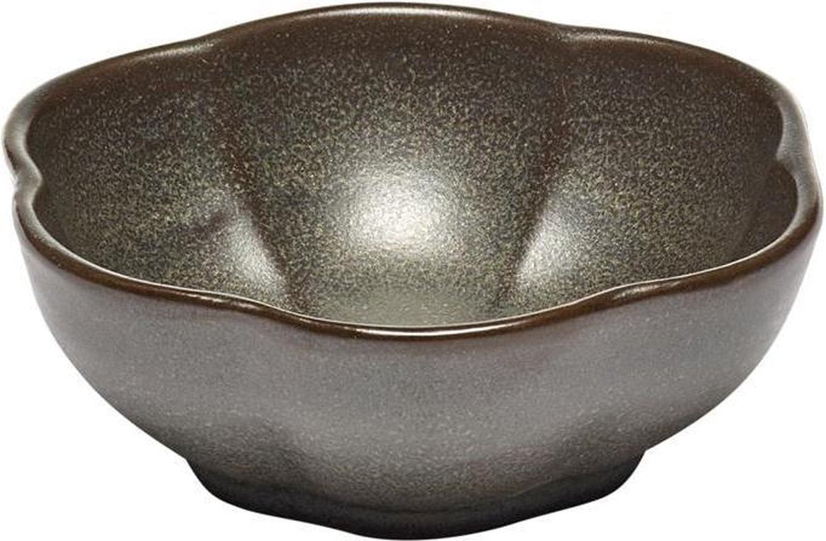 SERAX - Inku - Kom geribbeld S 9cm H3 Groen