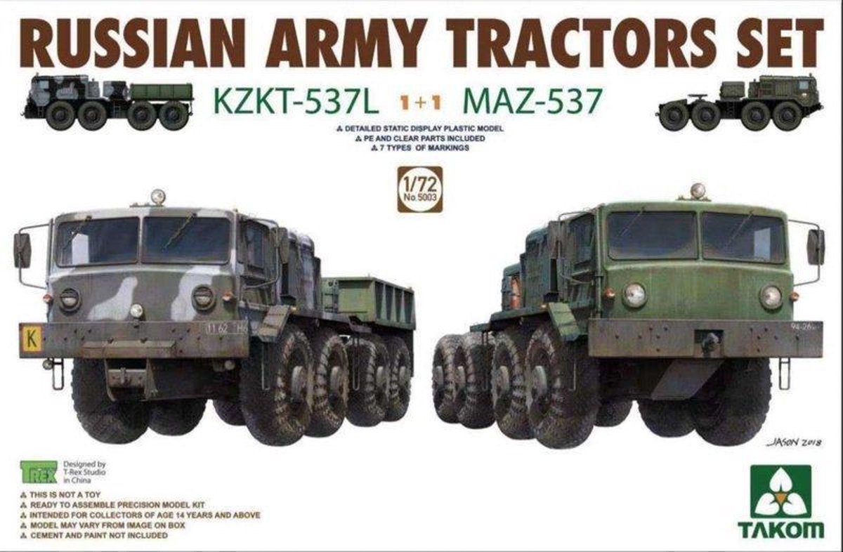 MAZ-537 and KZKT-537L combo