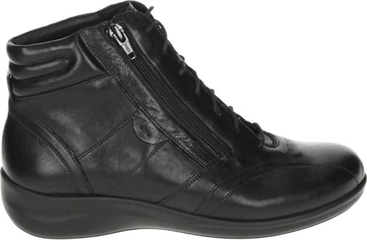 Durea 9605 K - Volwassenen VeterlaarzenHalf-hoge schoenen - Kleur: Zwart - Maat: 40