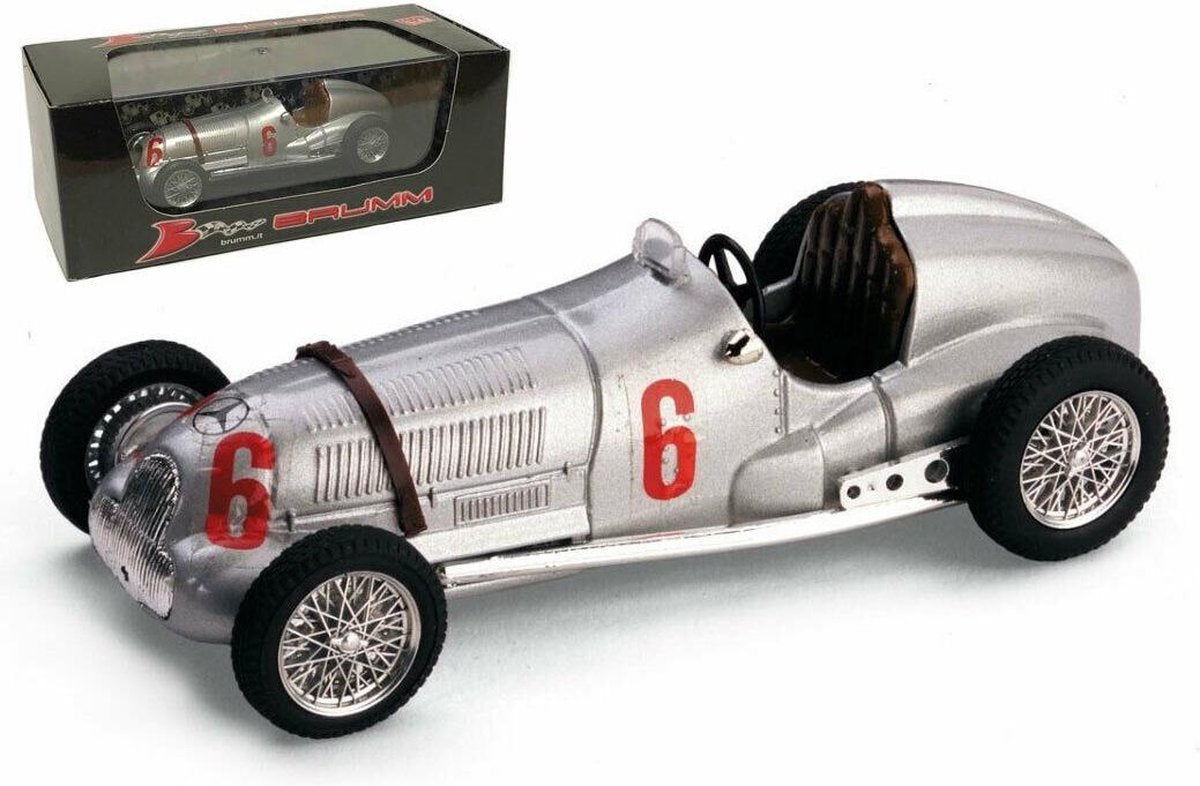 Mercedes W125 #6 H. Hermann Italian GP 1937