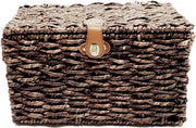 ALFA FIETSMAND DE LUXE MEDIUM BRUIN 42X26X21