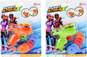 Toi-toys Foam Strikex Pistool Met Foamschijven Oranje