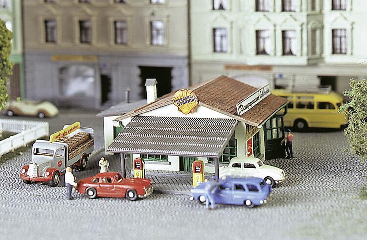 Faller - Gas station - FA232570 - modelbouwsets