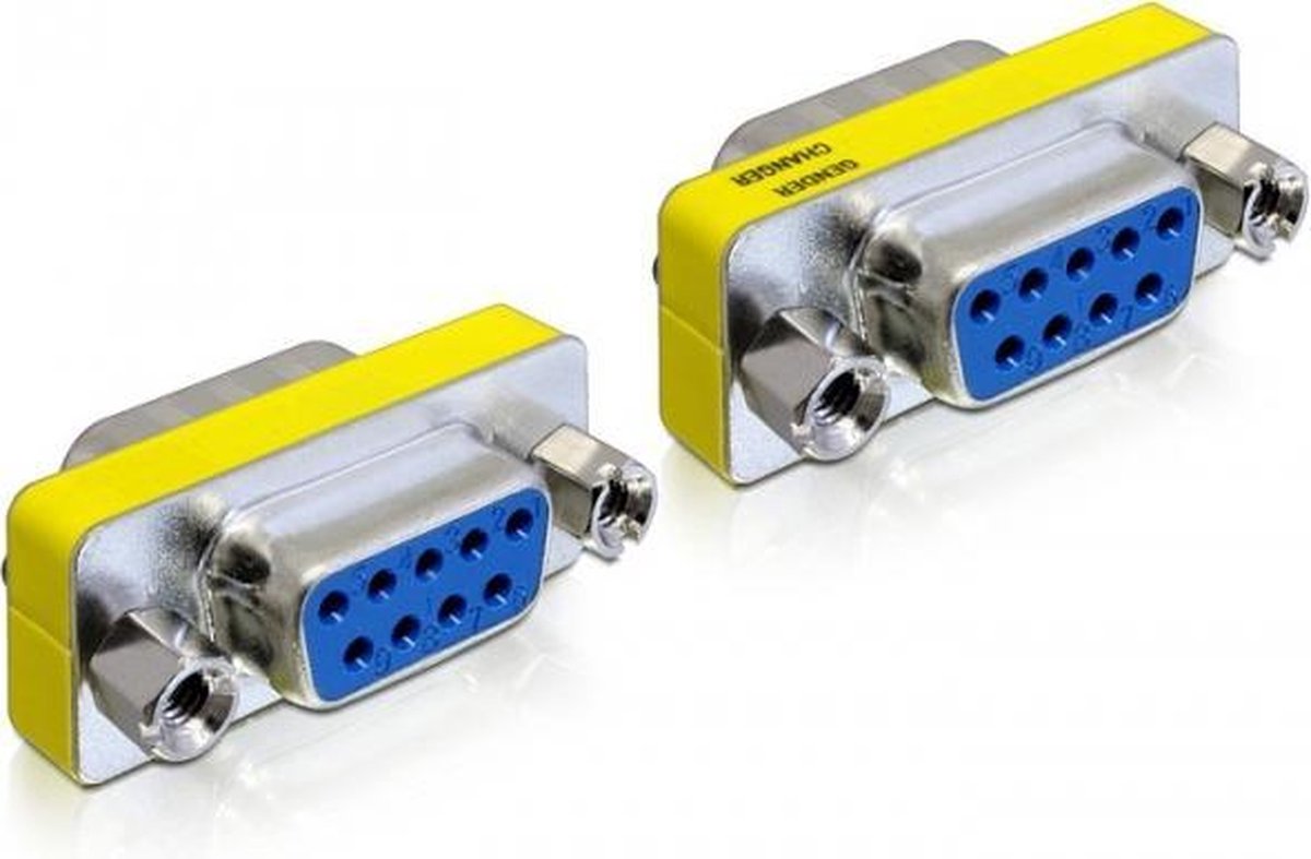 Delock - Adapter Gender Changer Sub-D9 Buchse / Buchse