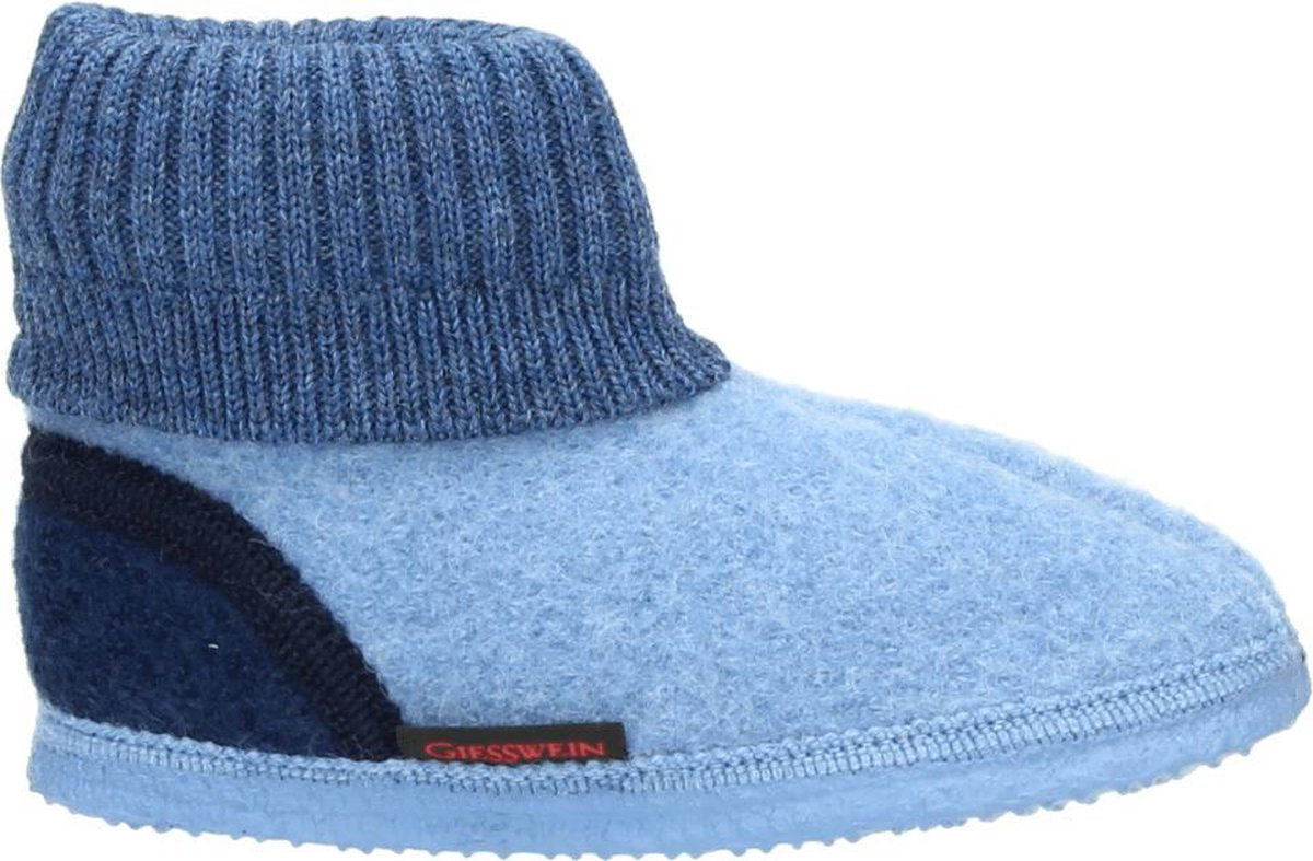 Giesswein KRAMSACH 10035 - Kinderen MeisjesPantoffels - Kleur: Blauw - Maat: 32