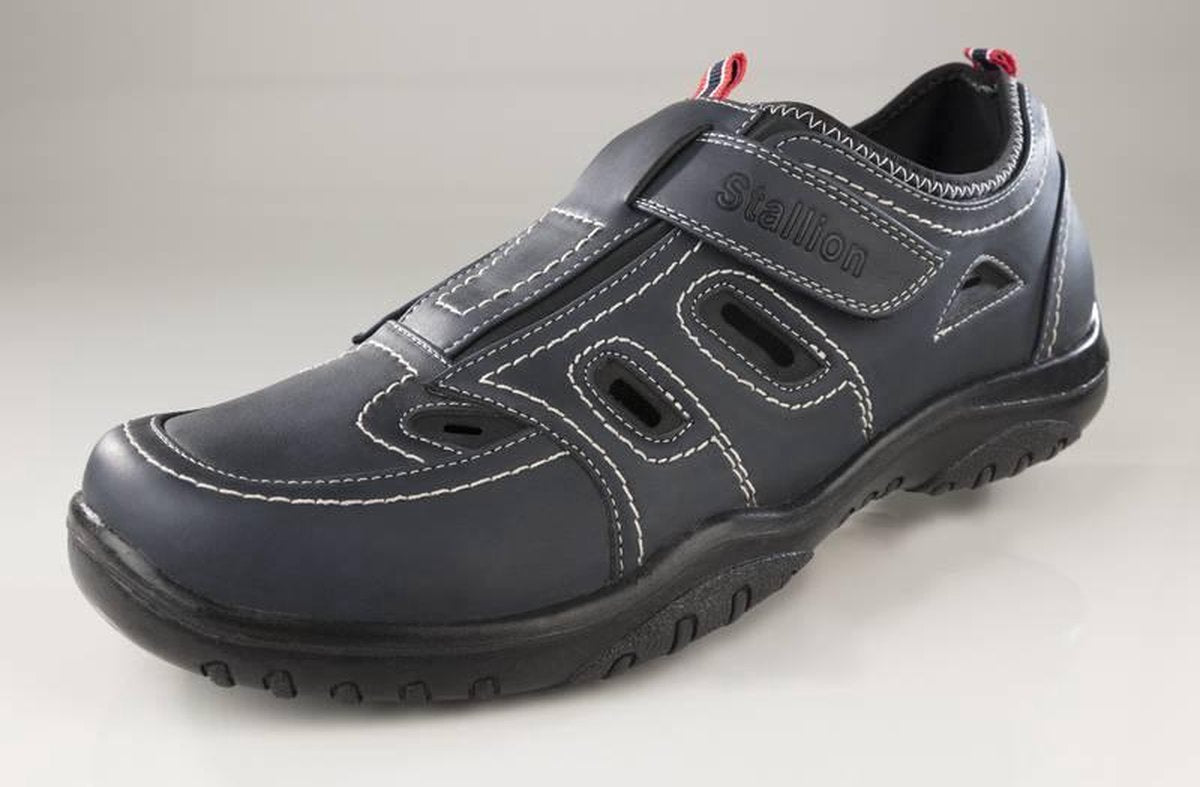 STALLION Sandalen met klittenbandsluiting blauw maat 41