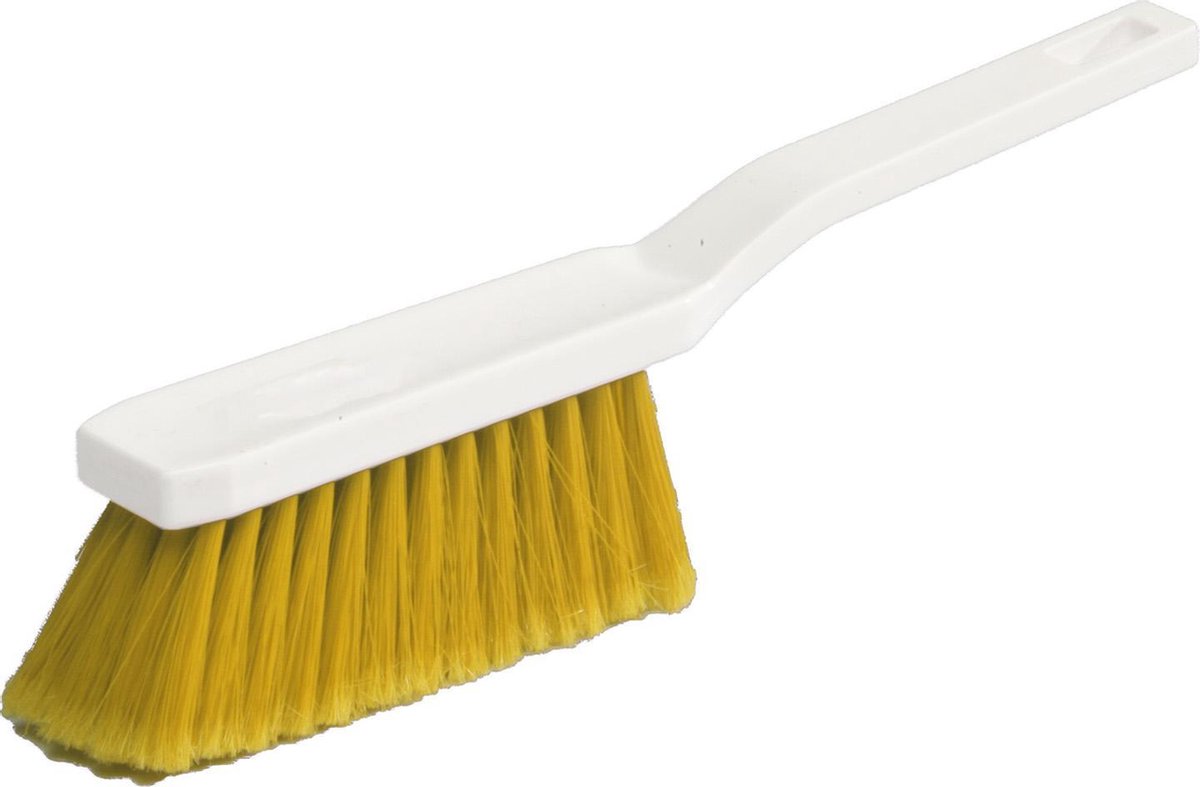 Rilsan Borstel - Handborstel - Veger - Stoffer - Gehoekt - Gepluimd - 29 cm - 7045FG