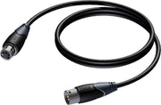 Procab CLD955 5-pins XLR (m) - 5-pins XLR (v) DMX kabel - 15 meter