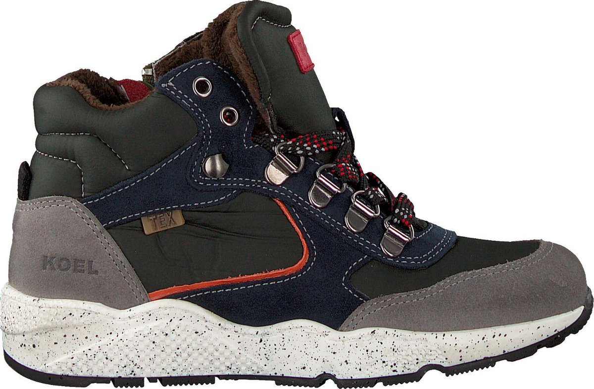 Koel4kids Ko707 Hoge sneakers - Jongens - Groen - Maat 31