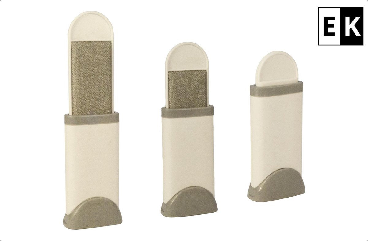 Set van 3 - Kledingborstel