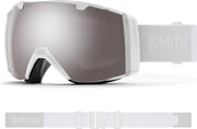 Smith IO goggle white vapor / chromapop sun platinum mirror (met extra lens)