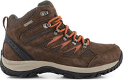 Travelin' Nyborg - Hoge Dames wandelschoenen - Waterdicht en ademend - Bruin Leer - Maat 40