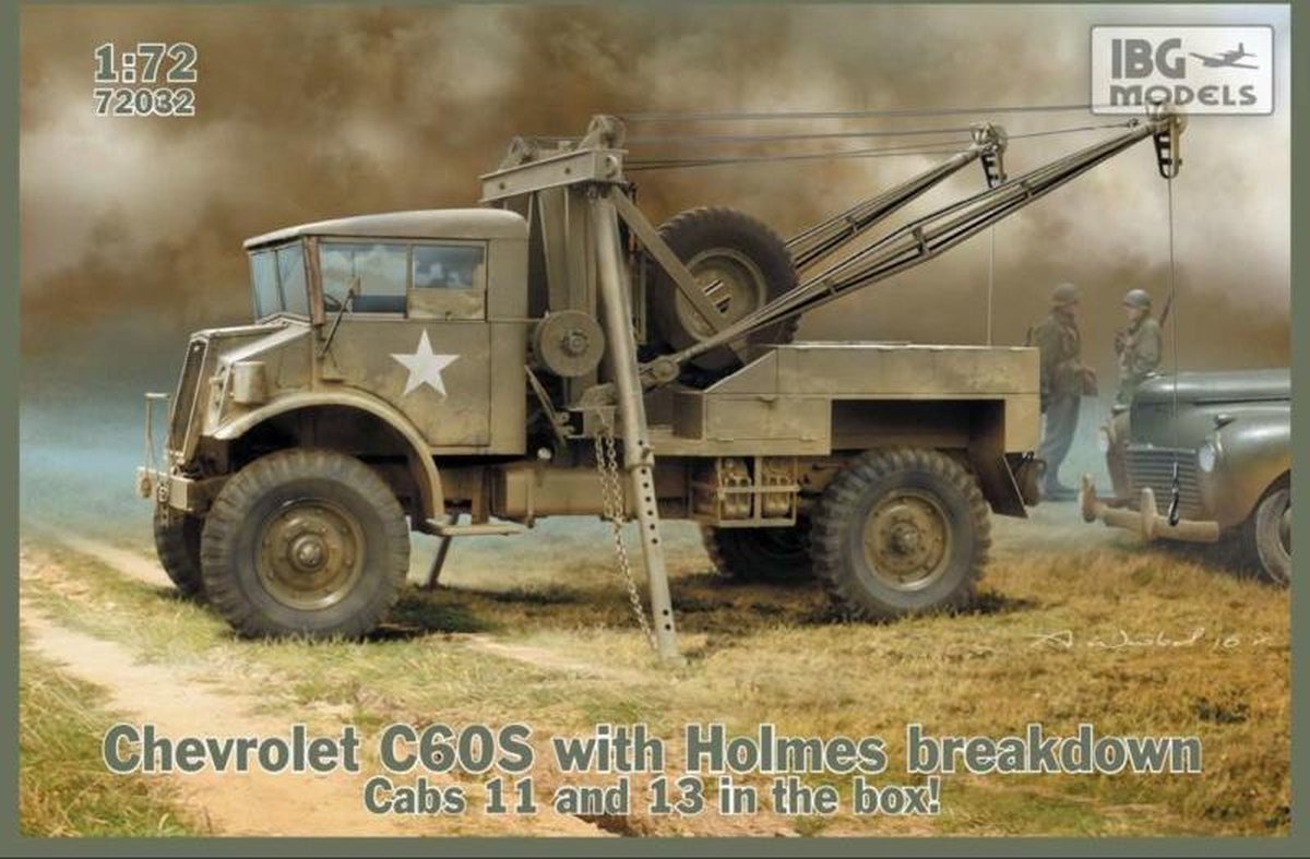 IBG | 72032 | Chevrolet C60 with Holmes crane | 1:72