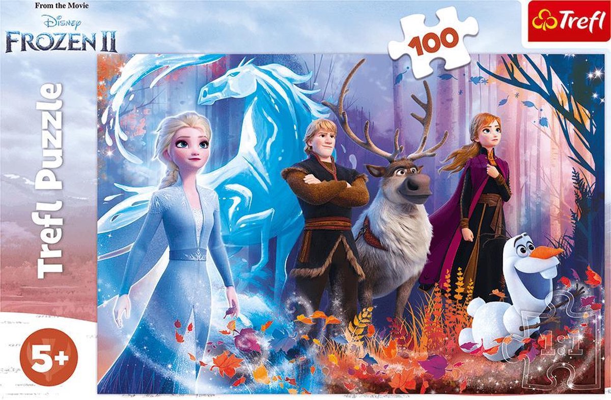 Puzzel Frozen 2: 100 stukjes