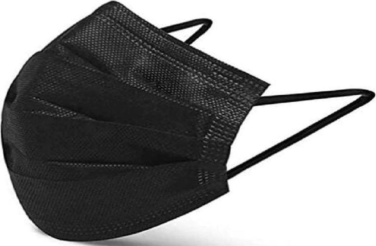Mond Maskers Zwart per stuk