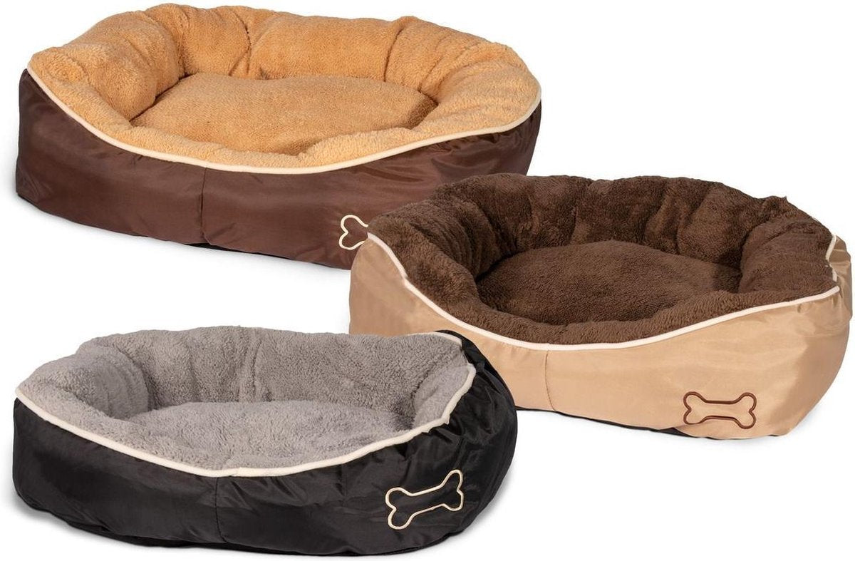 Dog basket chipz m brown 63 x 60 x 20 cm