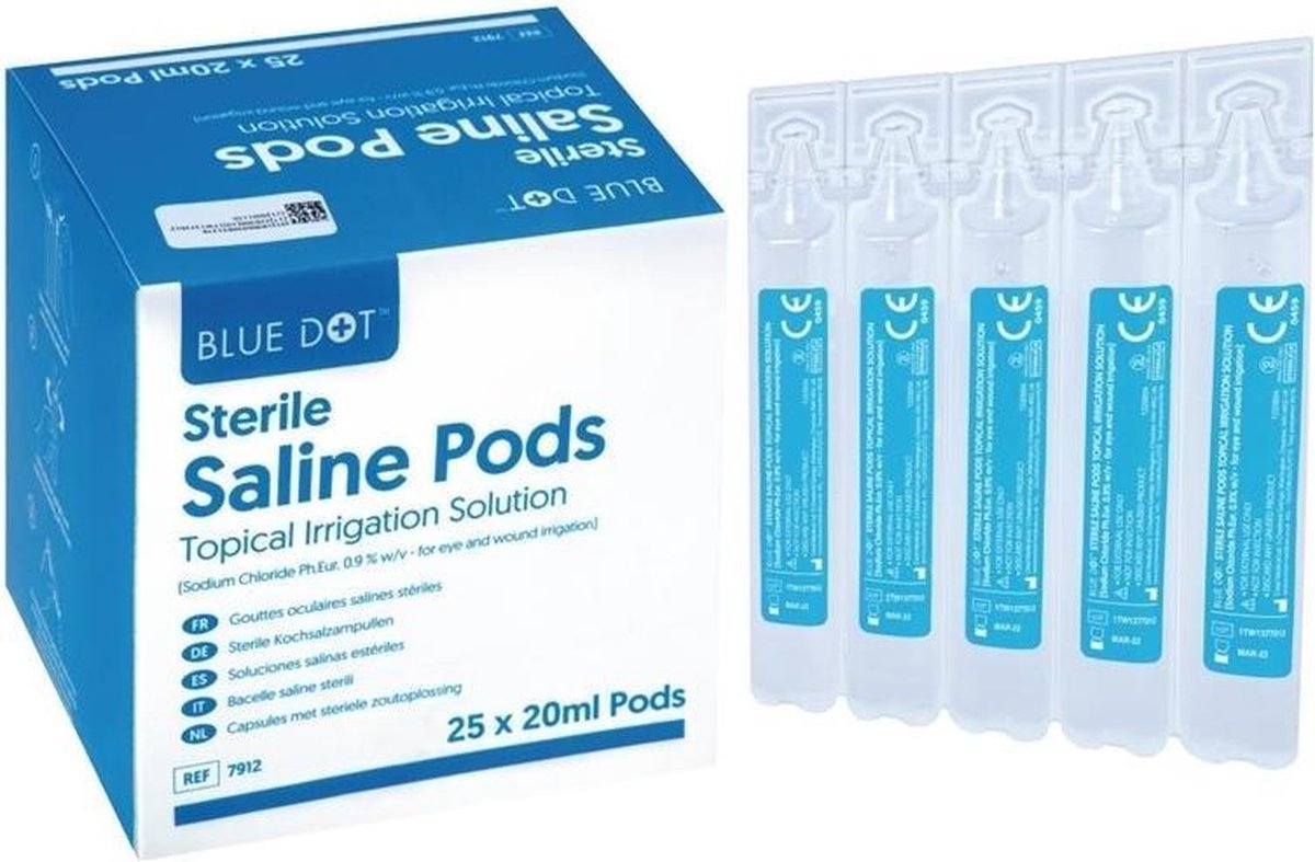 Oogspoeling capsules 2cl