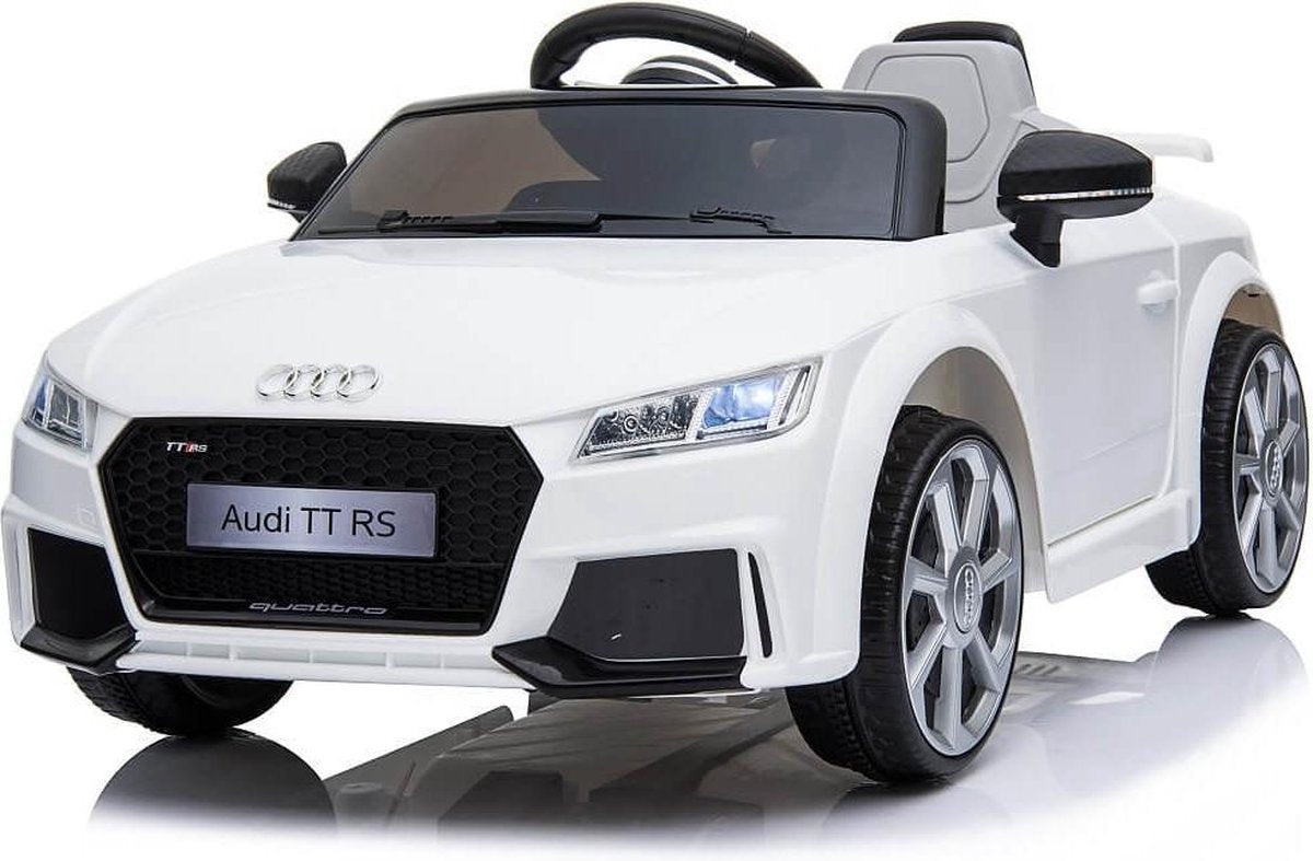Kinderauto - Elektrische auto "Audi TT RS" - licentie - 12 accu en motor van twee 2