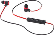Krüger&Matz KMP70BT - Draadloze Oordopjes - Rood/Zwart