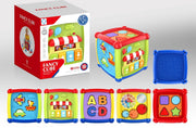 Blokkendoos Vormpjes – Baby | Speelgoed Blokken 1 jaar | Baby Speelgoed Box – 0 jaar | Blokken Speelgoed - Baby