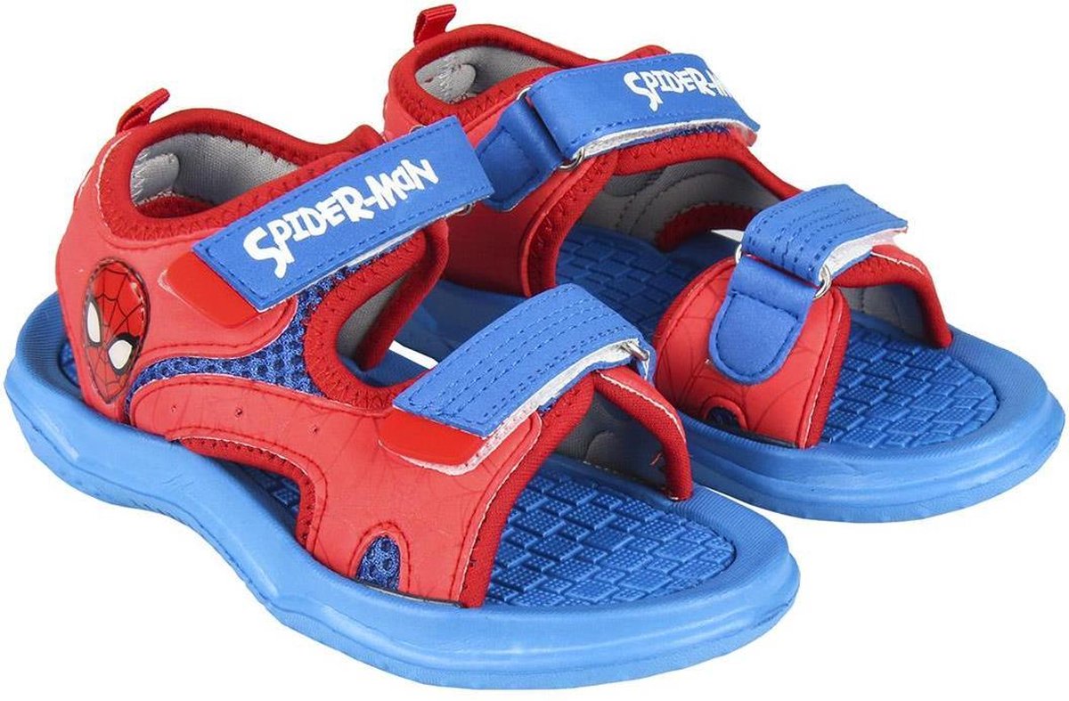 Marvel Spiderman - sandalen - rood/blauw - maat 23