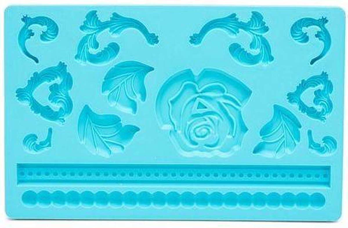 Medina Bakaccessoire 20 X 12 Cm Siliconen  Fondant-Vorm
