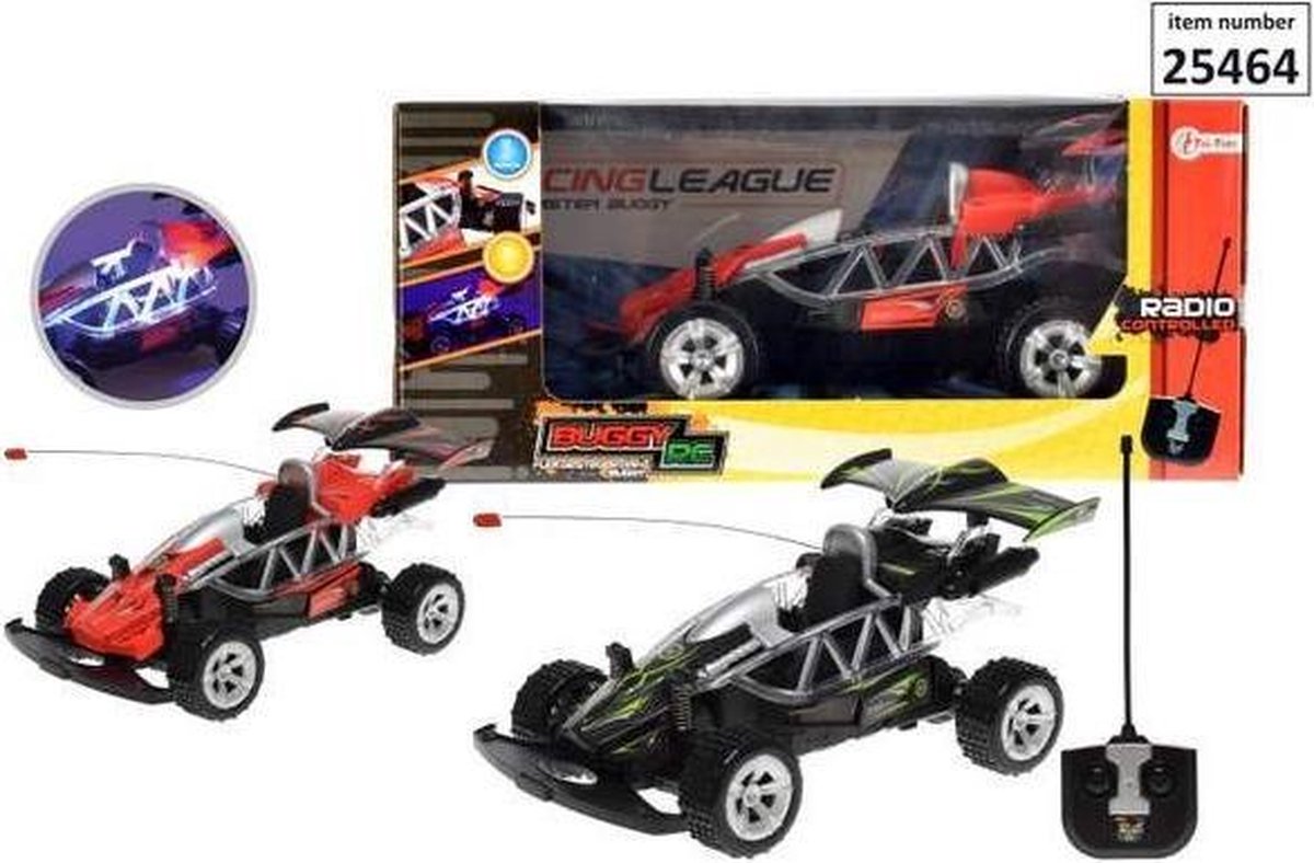 Race Buggy RC rood/zwart