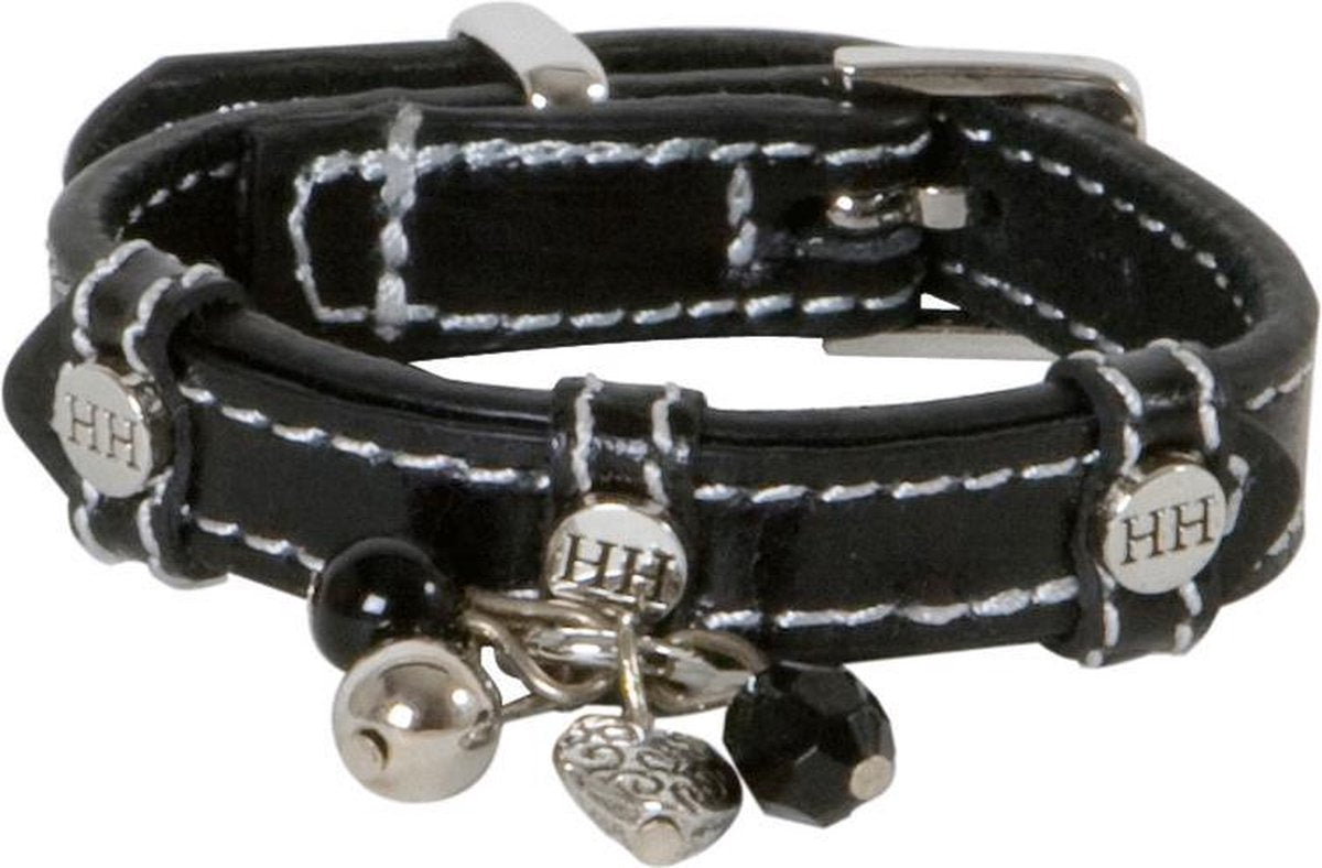 Happy-House Halsband Fashion - Small - 33-39 cm - Zwart