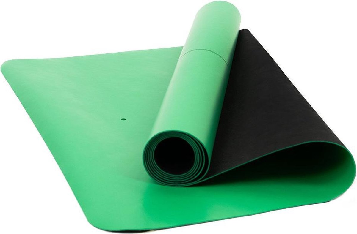 Wiworldandi Travel Yoga Mat Satva Green inclusief Draagtas