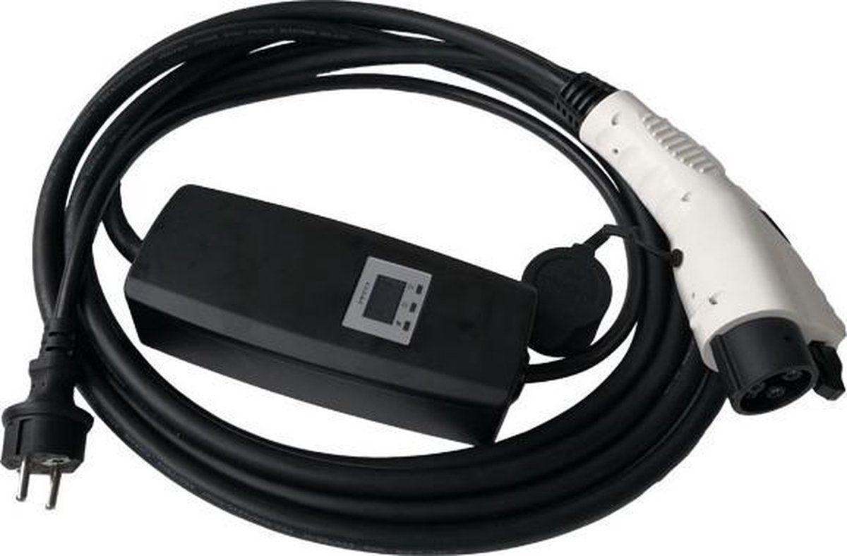 Khons Type 1 Portable Laadpunt met stekker voor normaal stopcontact | 13A