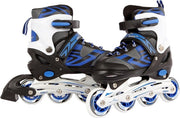 Inline Skates Blauw 34-37 - Skates Jongens Verstelbaar