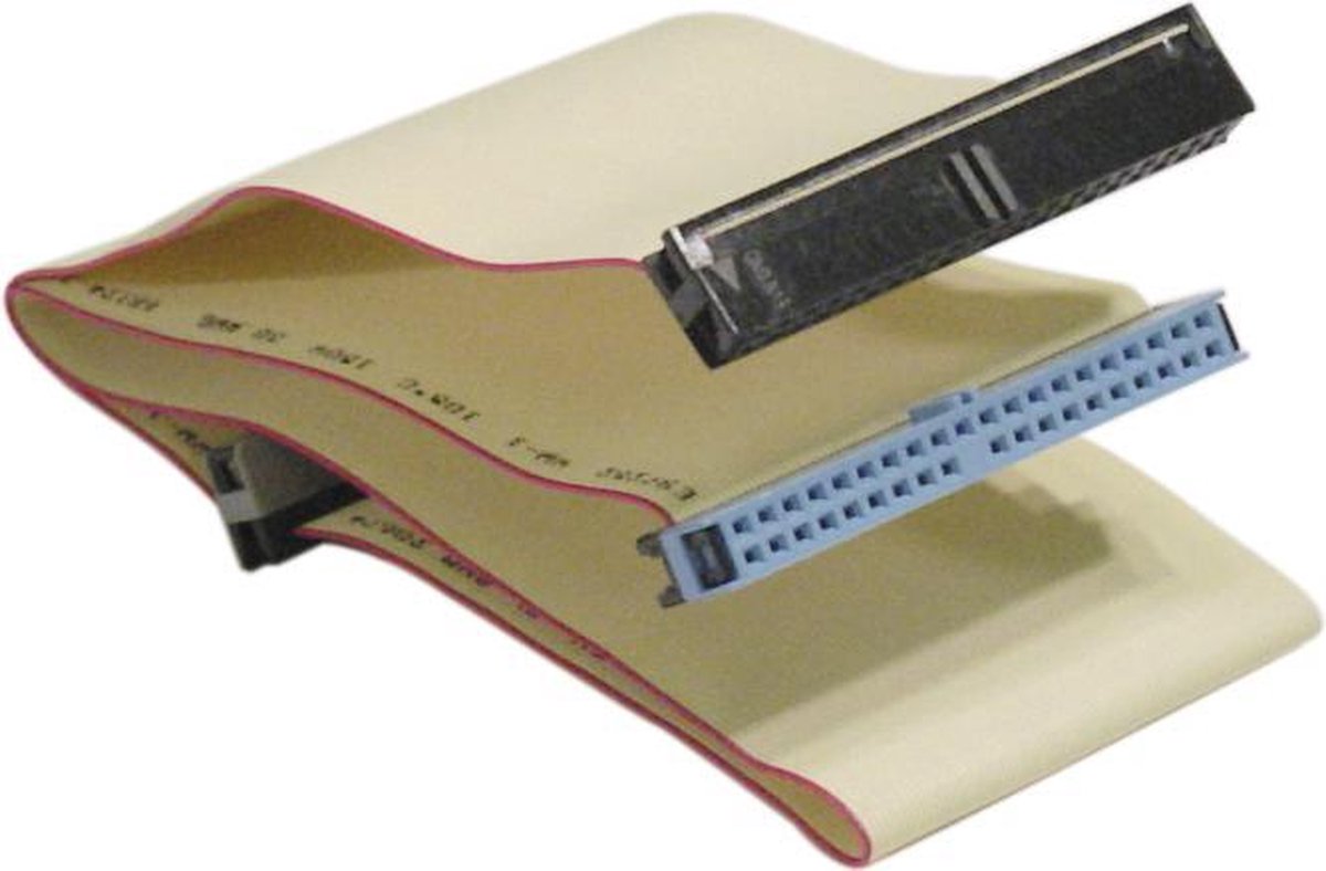 Deltaco DEL-121U ATA/ATAPI-7 (Ultra ATA133) Plat Vrouwelijk/Vrouwelijk PATA kabel