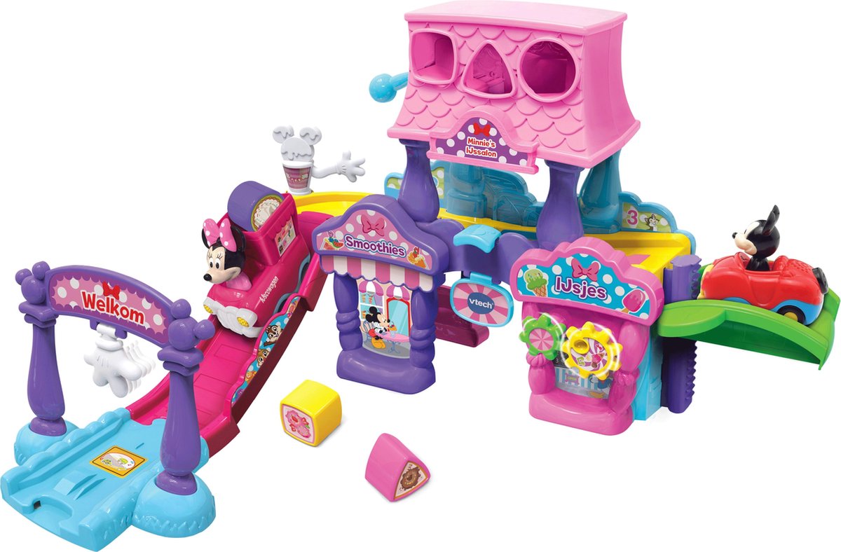 VTechToet Toet Auto's Disney Minnie's IJssalon - Educatief Babyspeelgoed