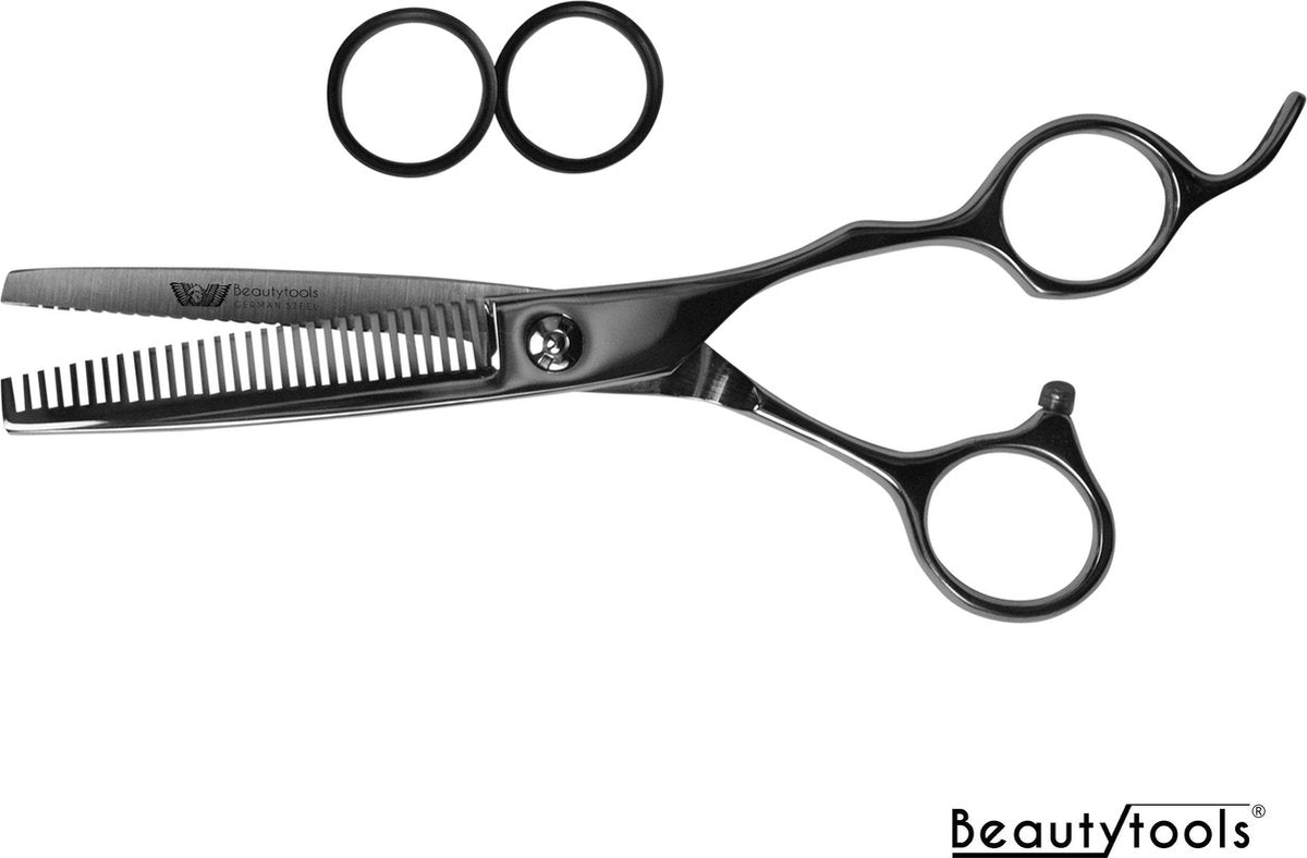 EINDE COLLECTIE! Beautytools PRO LINE Professionele Duitse Kappersschaar Uitdunschaar - TitanThin-- 6" RLT