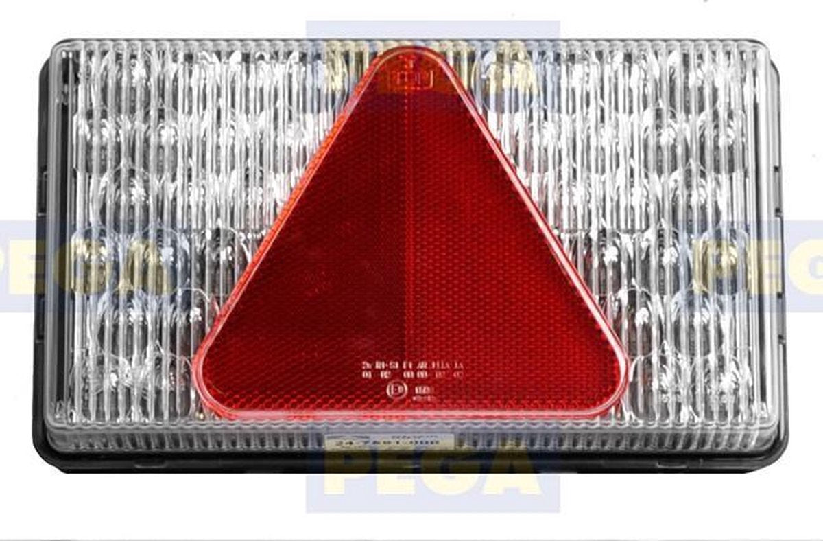 Achterlicht complete lamp Multiled waterdicht (140.34)
