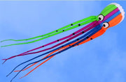 Pro-Care Vlieger SUPER SIZED 3D kanalen gevulde inktvis maat 8 meter hoog en 1.25 breed. Enjoy the Sky!