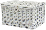 AMIGO - Fietsmand - Type bakkersmand - Voor - Wit – 15