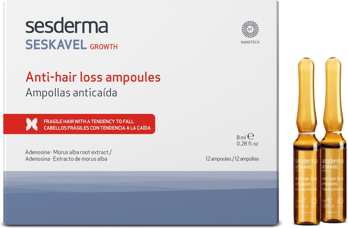 Sesderma Seskavel Gowth Ampollas Anticaída 12 X 8 Ml